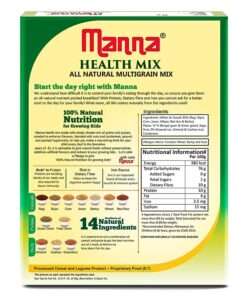 manna healthmix for children (The Science Behind Sattu and Milk)